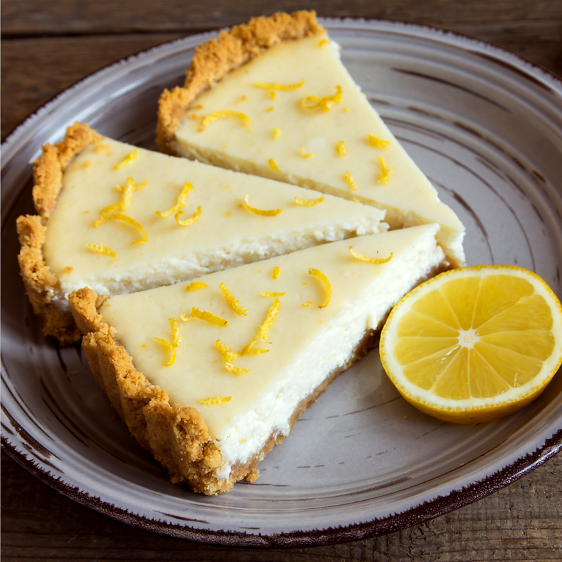 No Bake Lemon Cheesecake