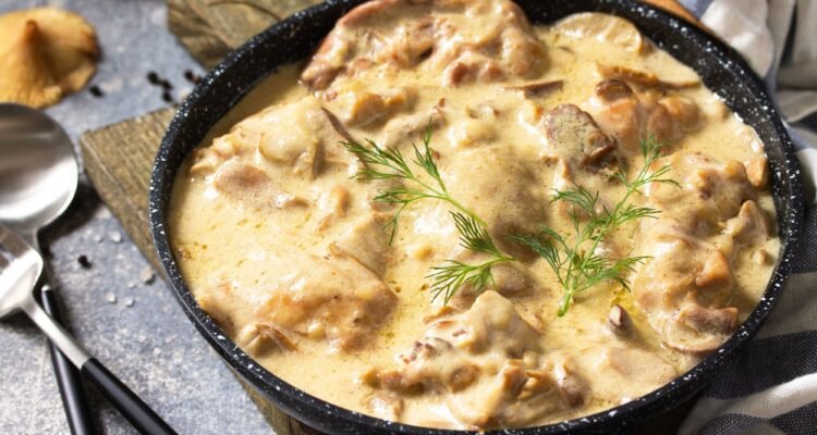 Biltong & Mushroom Pasta
