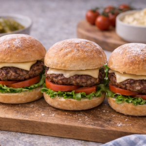 Gracious Bakers Vegan Hamburger Roll Pre-Mix – Allergen-Free, 100% Gluten-Free, Dairy-Free, Sugar-Free, Plant based, Non-GMO, Nutrient-Enriched<br><small>315Gr</small>