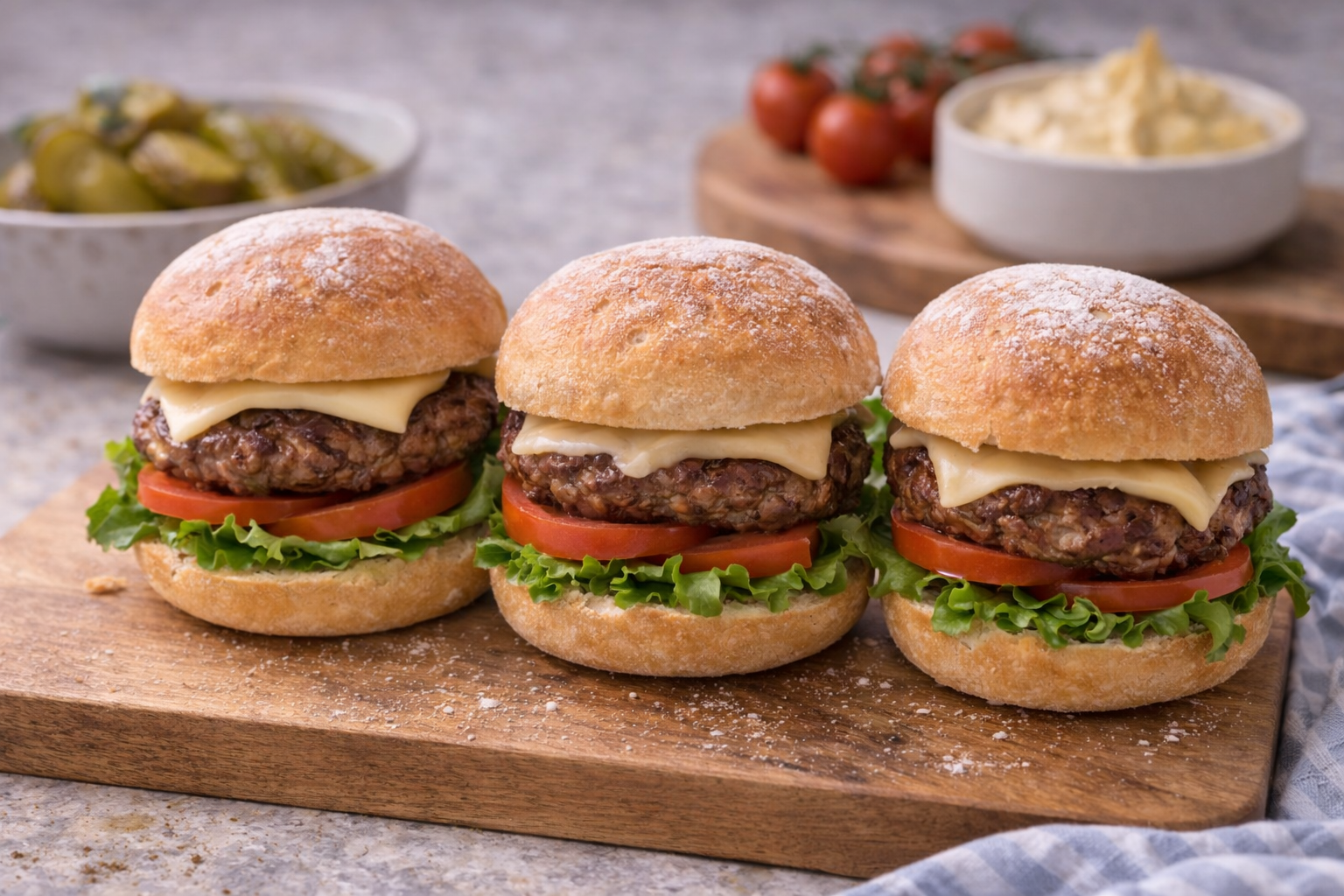 Gracious Bakers Vegan Hamburger Roll Pre-Mix – Allergen-Free, 100% Gluten-Free, Dairy-Free, Sugar-Free, Plant based, Non-GMO, Nutrient-Enriched<br><small>315Gr</small>