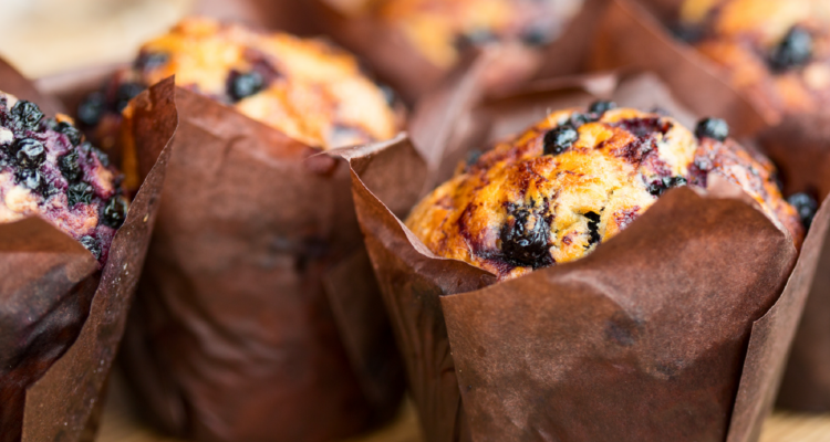 GLUTEN & DAIRY FREE BLUEBERRY MUFFIN