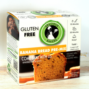 Gracious Bakers, Gluten-Free Banana bread pre-mix