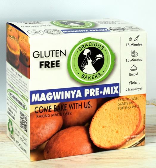 Gracious Bakers Vegan Magwinya (aka Vetkoek) Pre-Mix – Allergen-Free,100% Gluten-Free, Dairy-Free, Sugar-Free, Plant based, Non-GMO, Nutrient-Enriched<br><small> 315 Gr</small>
