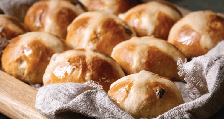 ALLERGEN-FREE HOT CROSS BUNS
