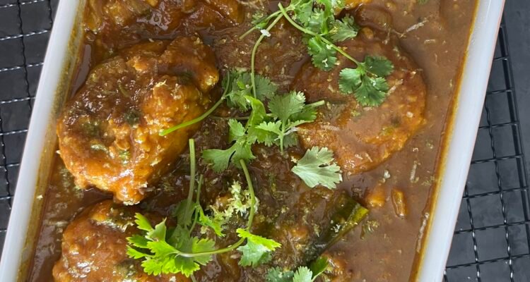 GLUTEN FREE SAFFRON INFUSED PICKLED FISH