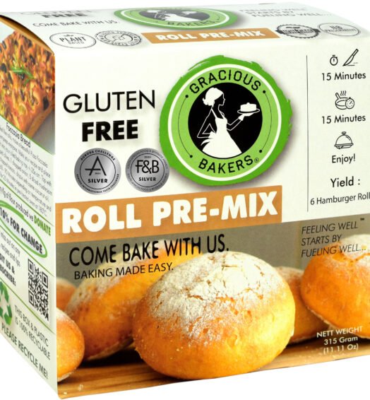 Wholesale Gracious Bakers Vegan Hamburger Roll Pre-Mix – Allergen-Free, 100% Gluten-Free, Dairy-Free, Sugar-Free, Plant based, Non-GMO, Nutrient-Enriched<br><small>12x315Gr</small>